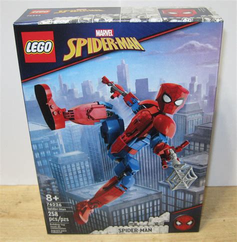 Lego Marvel Spider Man Figure Set 76226 Peter Parker 258 Pcs In