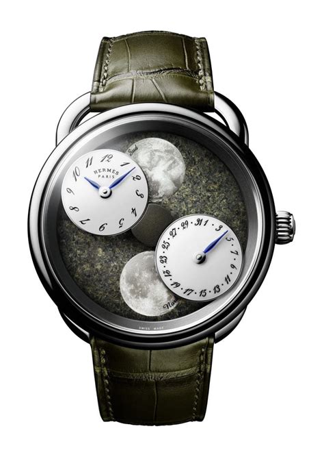 Hermès Arceau Lheure de la lune Martian meteorite