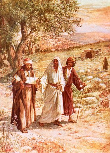 Jesus Appearing To Two Disciples On The Road To Emmaus The Life Of