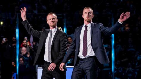 HOF Daniel Sedin and Henrik Sedin prepare speeches meticulously even after shying away from ...