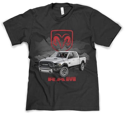 Official Licensed Dodge Ram 1500 T Shirt Amazonde Bekleidung