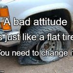 Flat tire Meme Generator - Imgflip