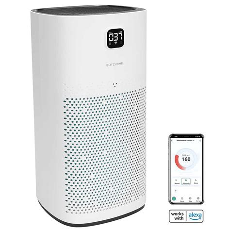 Blitzhome Air Purifiers For Home Large Room Sqft Smart Wifi