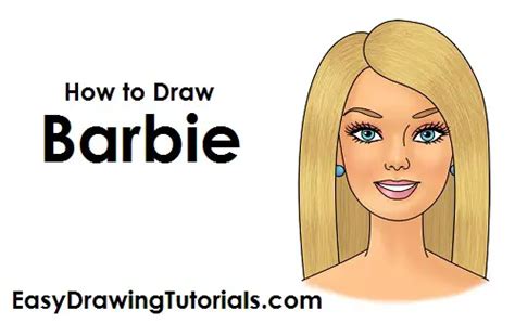 How To Draw Barbie