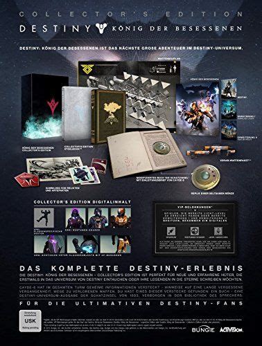 Destiny König der Besessenen Collectors Edition exklusiv bei Amazon