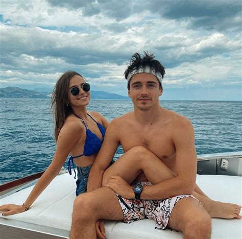 Who Is Charles Leclerc Girlfriend Charlotte Sine