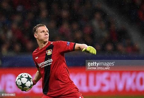 1363 Bernd Leno Goalkeeper Leverkusen Stock Photos High Res Pictures