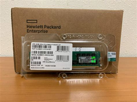 Amazon HPE 815100 B21 840758 091 32 GB 2RX4 PC4 2666V R Smart KIT