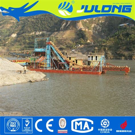 M H Bucket Chain River Sand Gold Diamond Dredging Digging