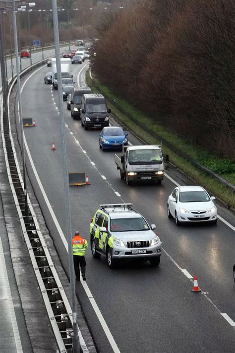 Accident On The A55 On Monday Morning North Wales Live