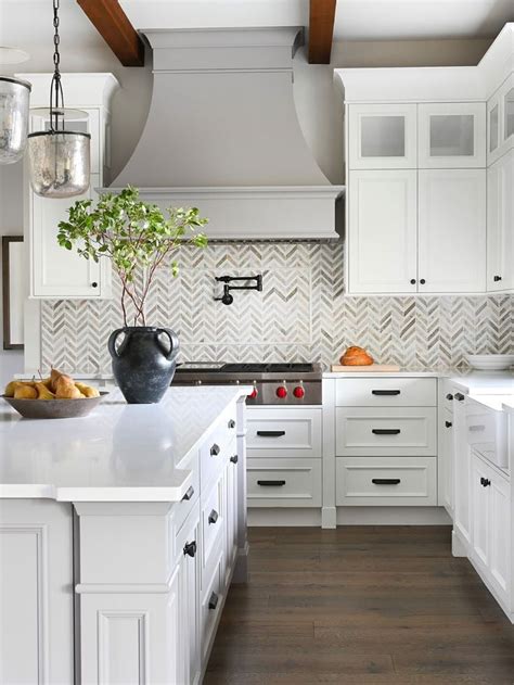 40 White Cabinets With Black Hardware Kitchen Ideas NP