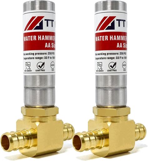 Amazon Tt Flex Stainless Steel Water Hammer Arrestor Pex X