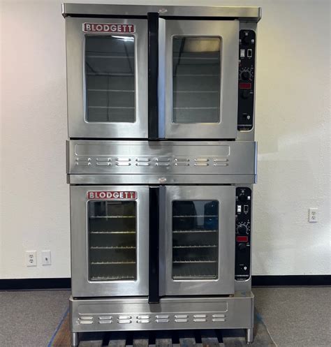 Used Blodgett Dfg 200 Bakery Depth Double Gas Convection Oven From School