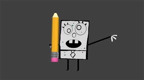 Doodlebob Animation Test Plus A Mouth Texture Animation Youtube