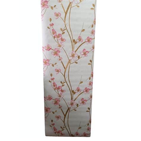 PVC Floral Printed Wallpaper For Home Size 12 Meter At Rs 1006 Roll