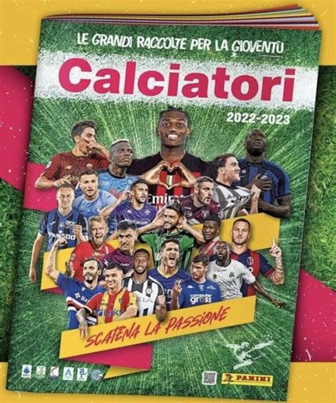 CALCIATORI PANINI 2022 2023 ALBUM SET COMPLETO 667 FIG 1 E 2 Film