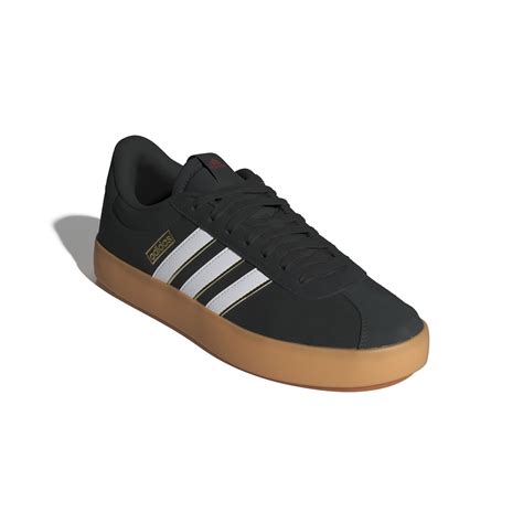 Ripley ZAPATILLAS HOMBRE ADIDAS URBANAS NEGRO VL COURT 3 0 CUERO