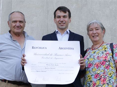 FIUBA Entrega De Diplomas A Graduados Y Graduadas