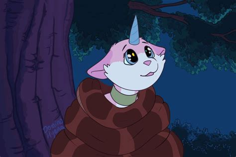 Commd Kaa And The Unikitty By Bewwy Coils Fur Affinity Dot Net