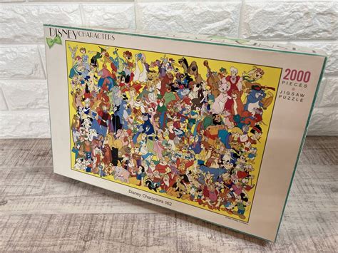 【未使用】未開封品 Disney Characters 162 ディズニーキャラクター162大集合 2000ピースパズル ジグソーパズル