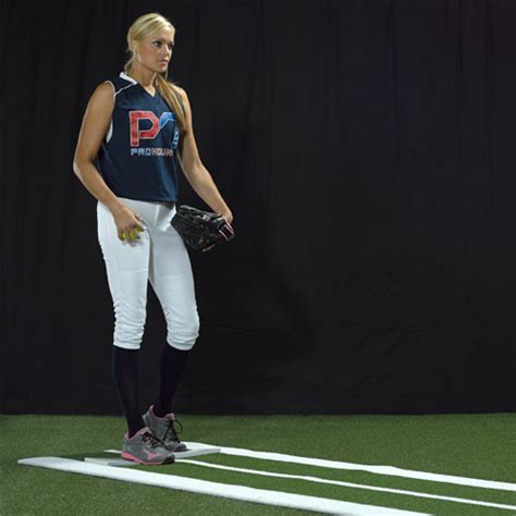 Jennie Finch Pitching Lane Pro Softball Mat | On Deck Sports