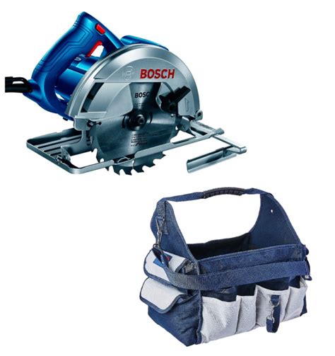 Pack Sierra Circular 7 1 4 Bolso Bosch GKS 150 1500w KonstruMarket