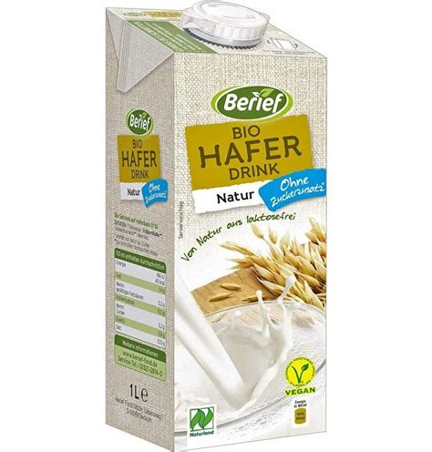 Berief Bio Hafer Drink Natur L Ab Preisvergleich Bei Idealo De