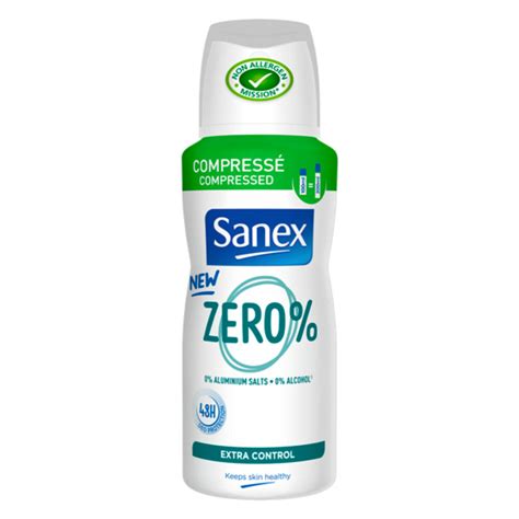 Sanex Deodorant Spray Compressed Zero Protect Control 100 Ml Plein Nl