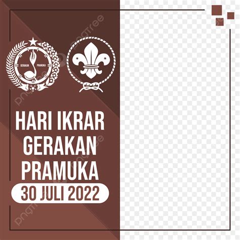 Scout Hari Pramuka Vector Art Png Selamat Hari Gerakan Pramuka Hot