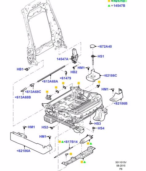 Oem New 2010 2012 Ford F150 Passenger Right Side 10 Way Power Seat Track Ebay