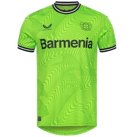 Nova Camisa Bayer Leverkusen Goleiro 1 Verde Torcedor Masculina 2023