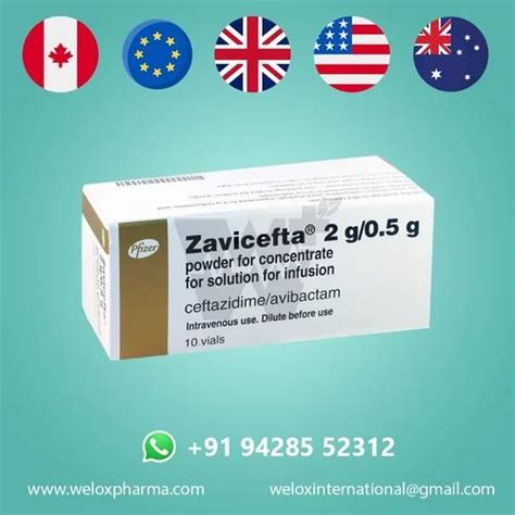 Zavicefta Gm Mg Ceftazidime Avibactam Tablets G Gm At