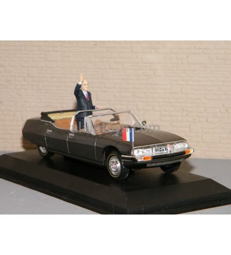 CITROËN SM 1981 Présidentielle figurine François MITTERAND NOREV 1 43