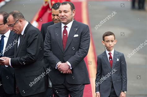 Moroccos King Mohammed Vi Crown Prince Editorial Stock Photo Stock