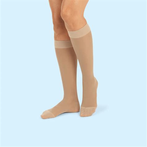 Dr Leonards Graduated Compression Knee Highs Mild Support Carol Wright