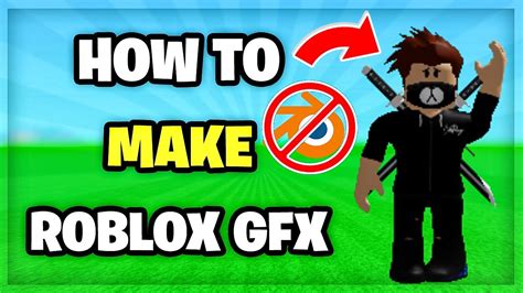 How To Make A Roblox Gfx Without Blender Roblox Turtorial Youtube