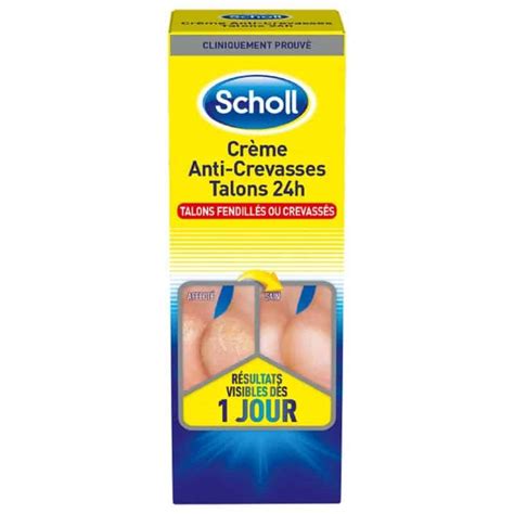 Scholl Crème Anti Crevasses Talon 24H Le Tube De 60 Ml