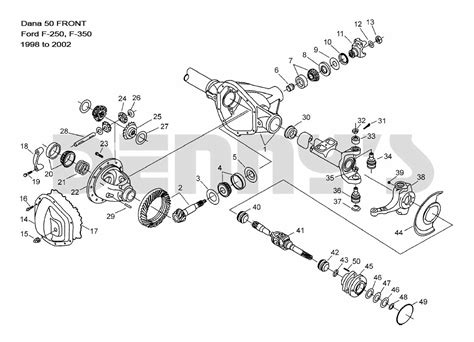 F Front End Parts Diagram F Front Suspension