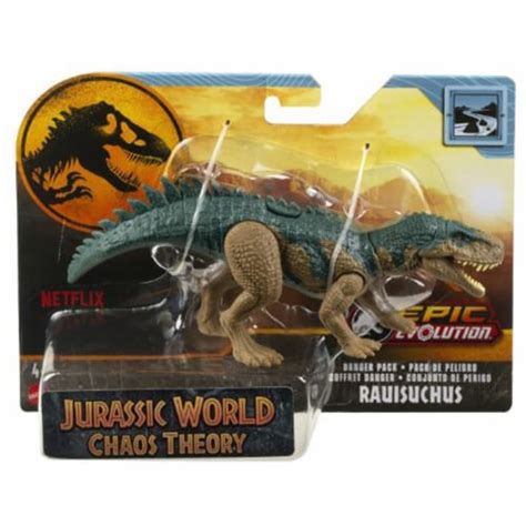 Mattel Jurassic World Chaos Theory Epic Evolution Rauisuchus Figure