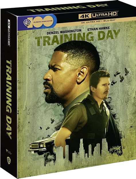 Training Day Édition Collector SteelBook Blu ray 4K Ultra HD Blu