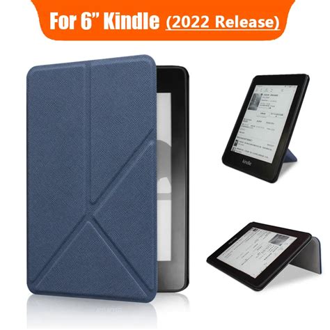 Tui Intelligent Magn Tique Pliable Pour Kindle De Pouces E G N