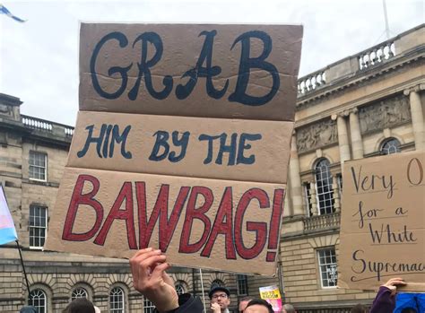 The best anti-Trump protest signs in Edinburgh - Edinburgh Live