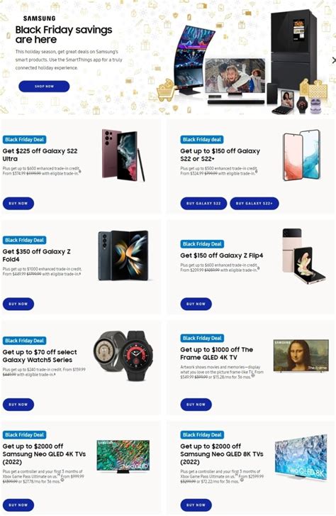 Samsung Black Friday Ad Deals Blackfriday