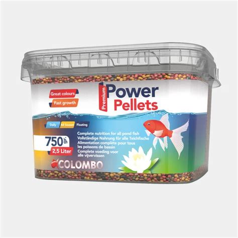 COLOMBO Power Pellet 2 5l GroenRijk Beneden Leeuwen Een Mooi