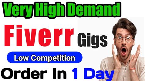 Low Competition Gigs On Fiverr 2022 High Demand Fiverr Gigs 2022