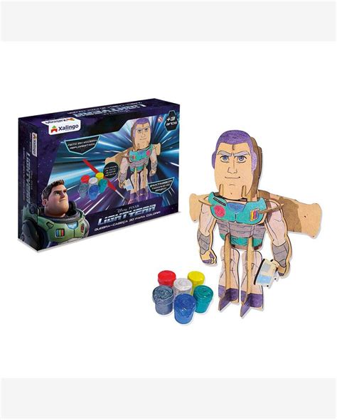 Riachuelo Quebra Cabeça 3D Buzz Lightyear Para Colorir Tinta