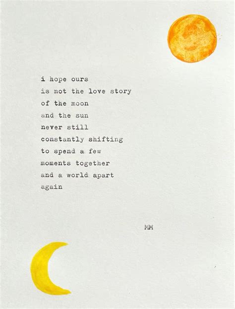 Sun & Moon Poem | Moon poems, Sun and moon poem, Dear john quotes