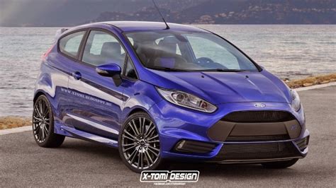 Ford Fiesta RS Speculatively Rendered Autoevolution