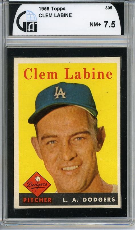 Topps Clem Labine For Sale Online Ebay