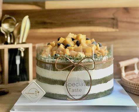 Matcha Naked Cake 抹茶裸蛋糕 Lafamous